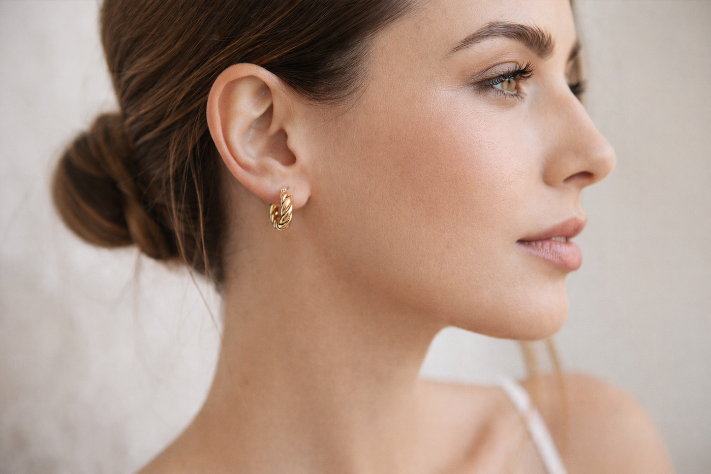 Hoops Torcidos 18K – 12–14 mm