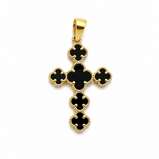 Cross Pendant Enamel